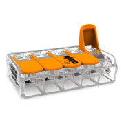 WAGO Compact-Connecteur 5 conducteurs jusqu’à 6 mm² 221-615-1