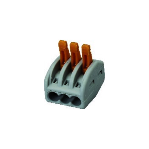 WAGO Connecteur à ressort 5p. 2,5 mm² 5 pièces sachet avec rangement