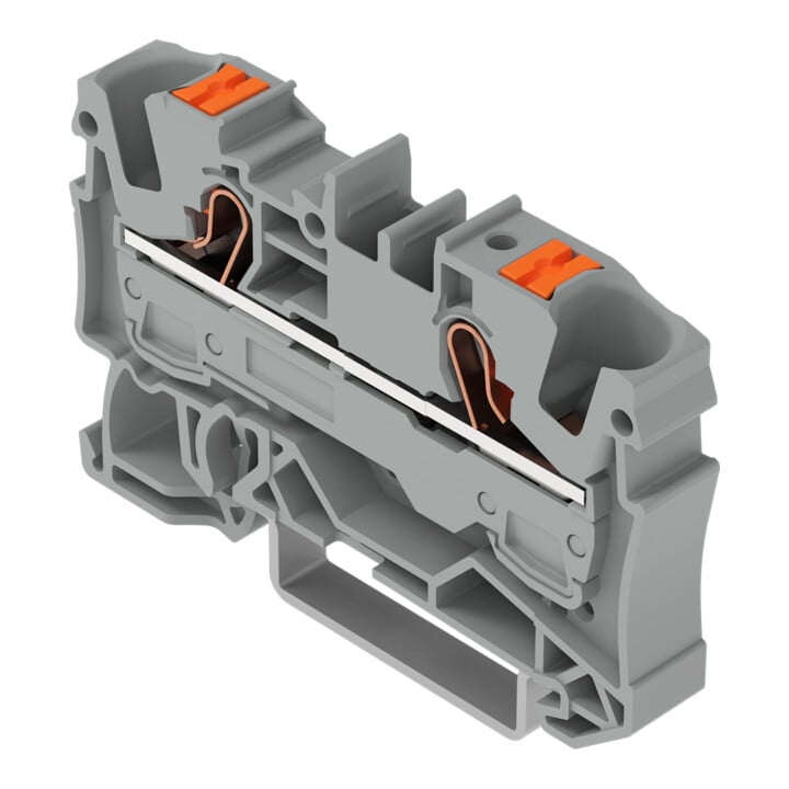 WAGO Connecteur de dérivation 2 conducteurs 2206-1201 6 mm² gris