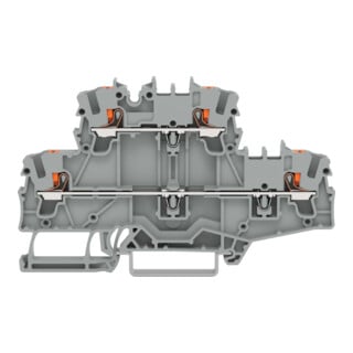 WAGO Doppelstockklemme 2202-2701 grau