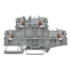 WAGO Doppelstockklemme 2202-2701 grau
