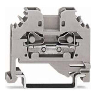 WAGO Durchgangsklemme 0,08-4 mm² gris 281-101