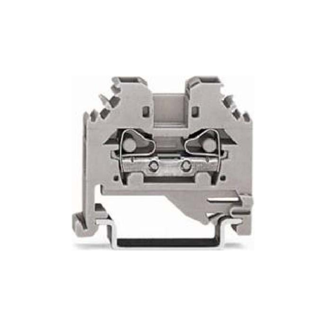 WAGO Durchgangsklemme 0,08-4 mm² gris 281-101