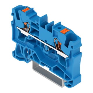 WAGO Durchgangsklemme 2204-1204 4mm² blau