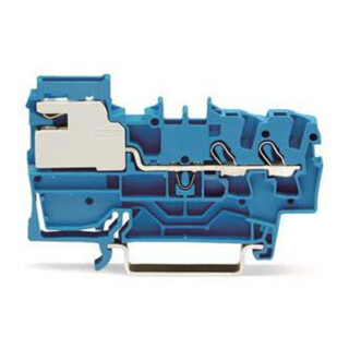 WAGO GmbH& Co. KG 2-Leiter-N-Trennklemme blau 2002-7214