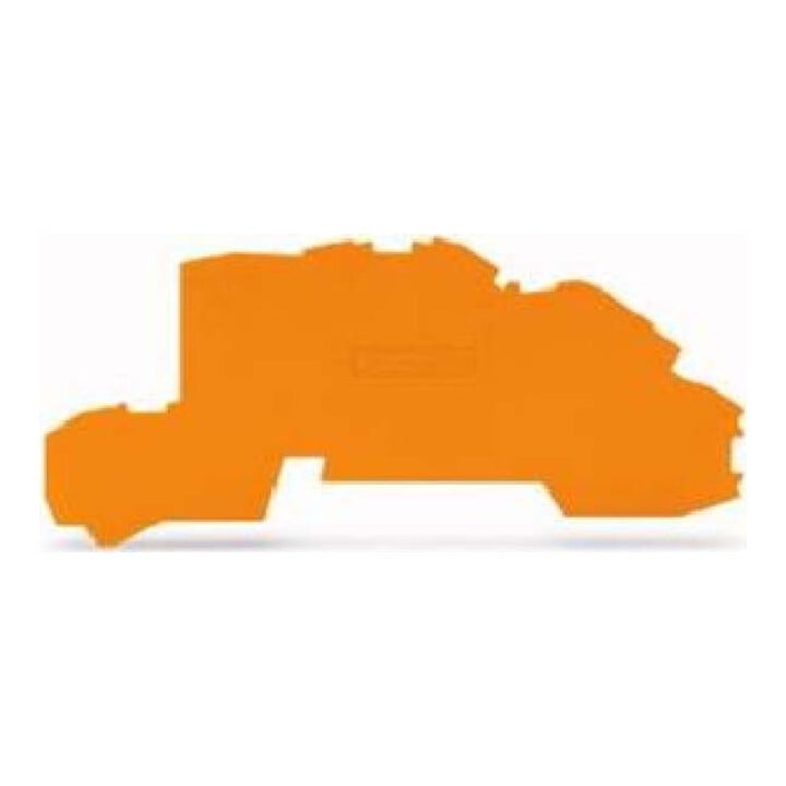 WAGO GmbH& Co. KG Abschl./Zwischenplatte 0,8 mm dick orange 2003-7692