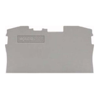 WAGO GmbH& Co. KG Abschluss-u.Zwischenplatte 1mm dick 2006-1291