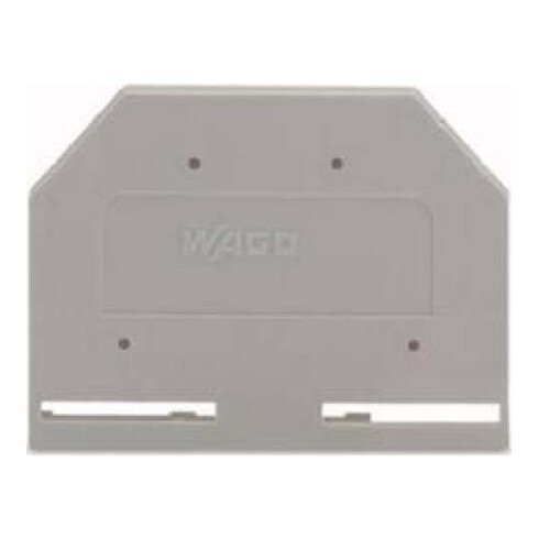 WAGO GmbH& Co. KG Abschlußplatte grau 281-301