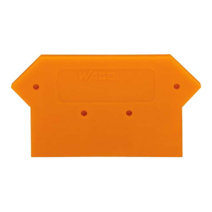 WAGO GmbH& Co. KG Abschlußplatte grau 283-316