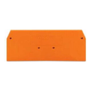 WAGO GmbH& Co. KG Abschlußplatte orange, 2,5mm dick 280-326