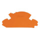 WAGO GmbH& Co. KG Abschlussplatte orange 2007-8892-1