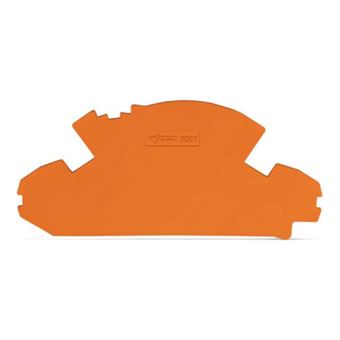 WAGO GmbH& Co. KG Abschlussplatte orange 2007-8892