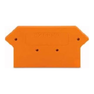 WAGO GmbH& Co. KG Abschlußplatte orange 280-331