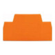 WAGO GmbH& Co. KG Abschlußplatte orange 280-341-1