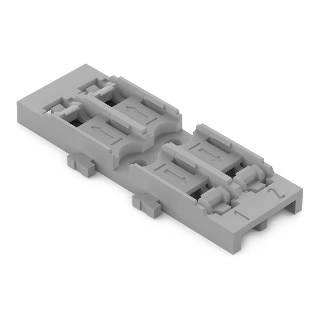 WAGO GmbH& Co. KG Adaptateur de fixation 2 voies 221-2522