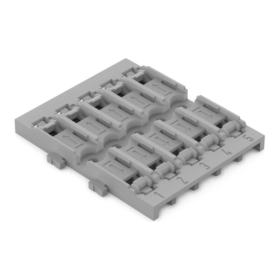 WAGO GmbH& Co. KG Adaptateur de fixation 5 voies 221-2525