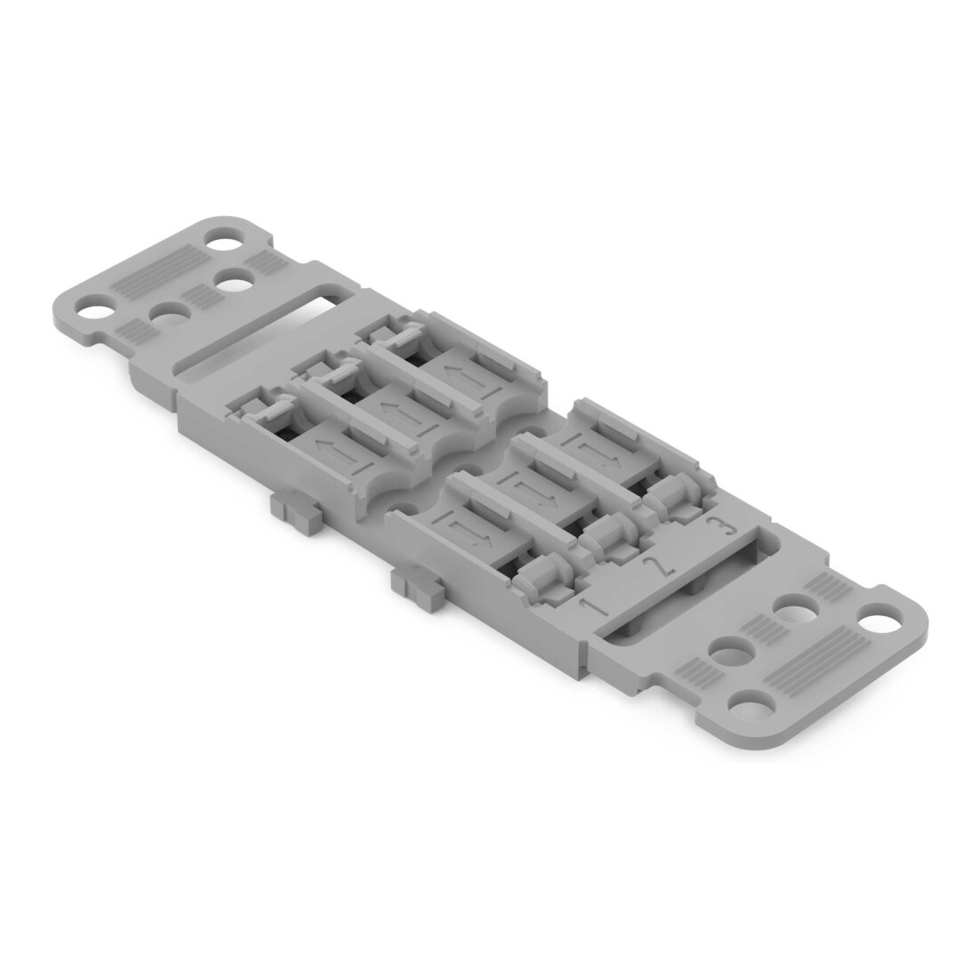 WAGO GmbH& Co. KG Adaptateur de fixation avec décharge de traction 221-2503