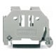 WAGO GmbH& Co. KG Agrafe de finition 10 mm large gris 249-117
