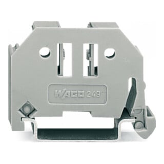 WAGO GmbH& Co. KG Agrafe finale 6 mm large gris 249-116