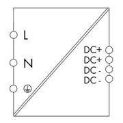 WAGO GmbH& Co. KG Alimentation 24 VCC 2,5 A 787-712-3