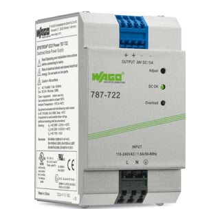 WAGO GmbH& Co. KG Alimentation 24VDC 5A 787-722