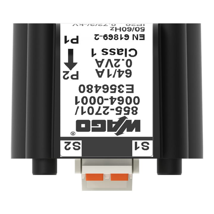 WAGO GmbH& Co. KG Aufsteck-Stromwandler 64A/1A 855-2701/064-001
