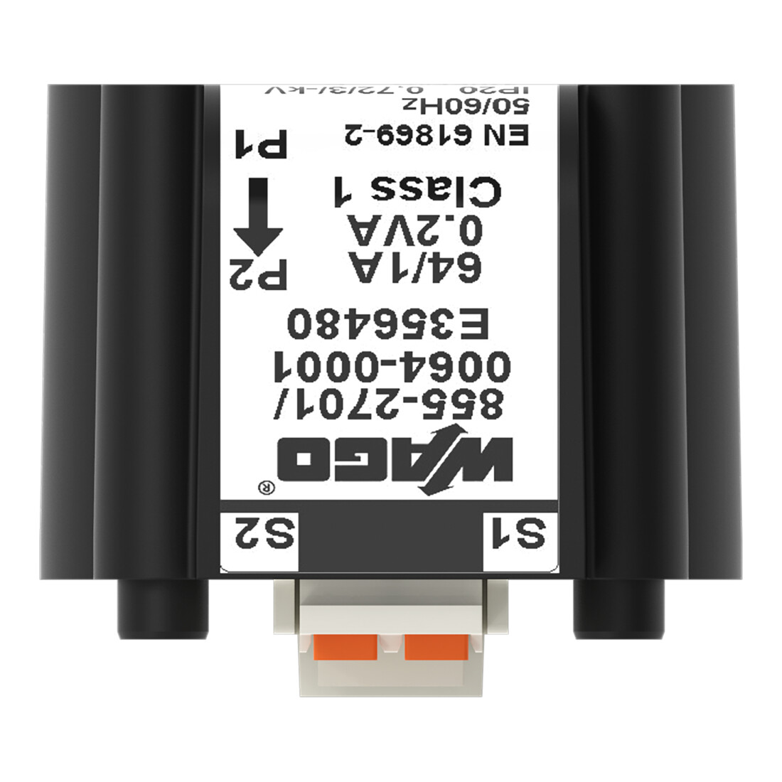WAGO GmbH& Co. KG Aufsteck-Stromwandler 64A/1A 855-2701/064-001