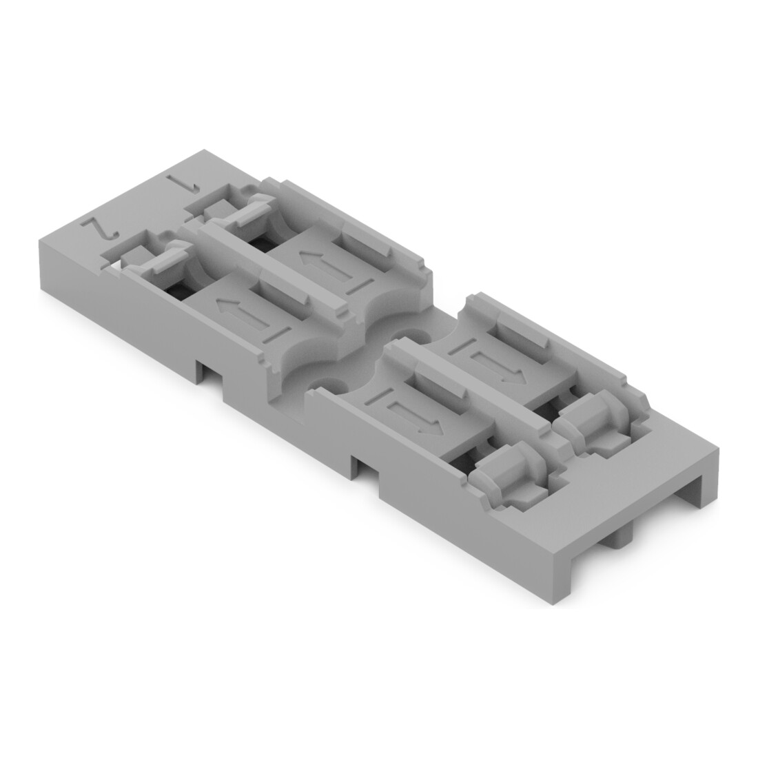 WAGO GmbH& Co. KG Befestigungsadapter 2-fach 221-2522