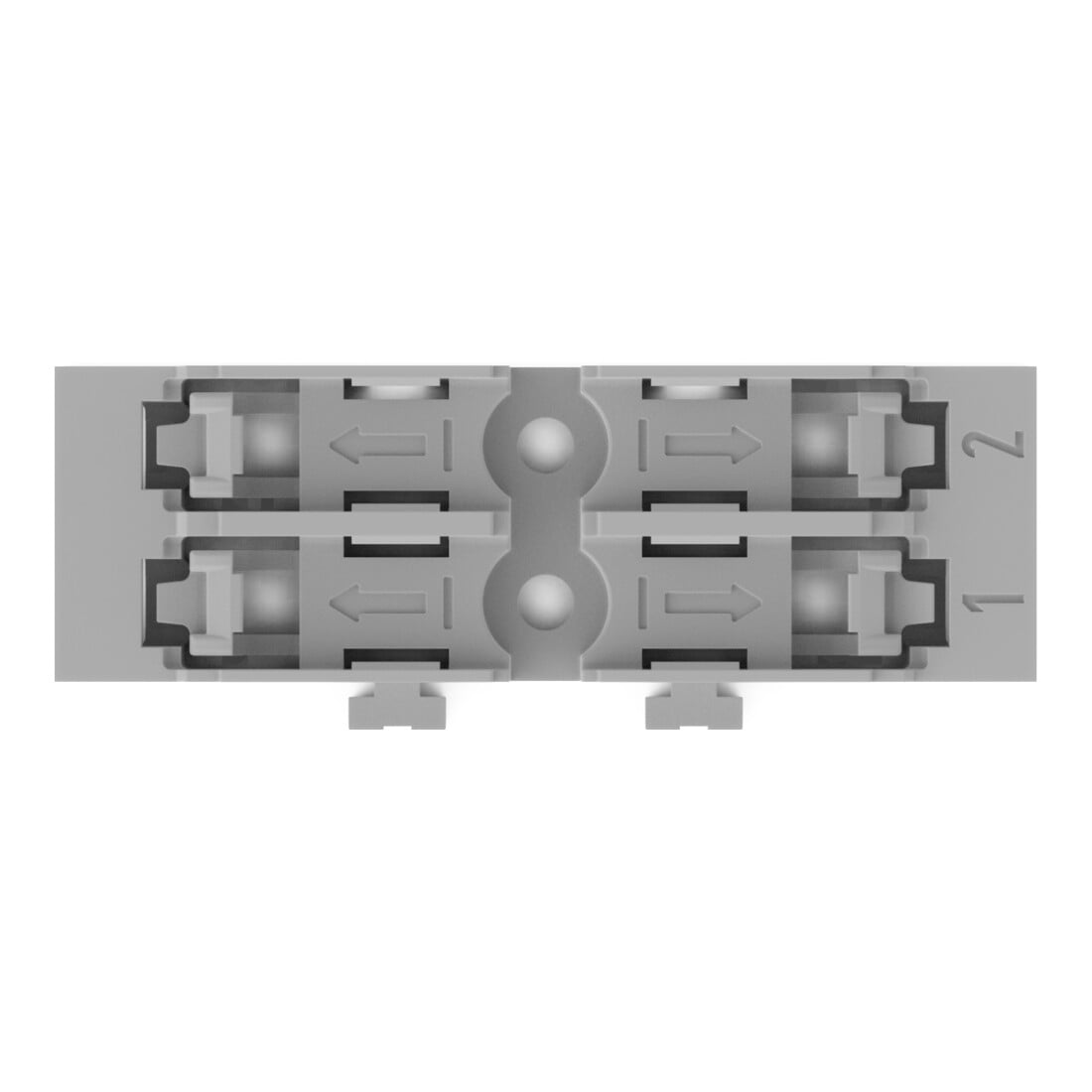 WAGO GmbH& Co. KG Befestigungsadapter 2-fach 221-2522