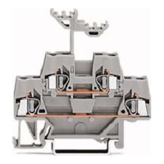 WAGO GmbH& Co. KG Bornier à passage 0,08-2,5 mm² gris 280-519