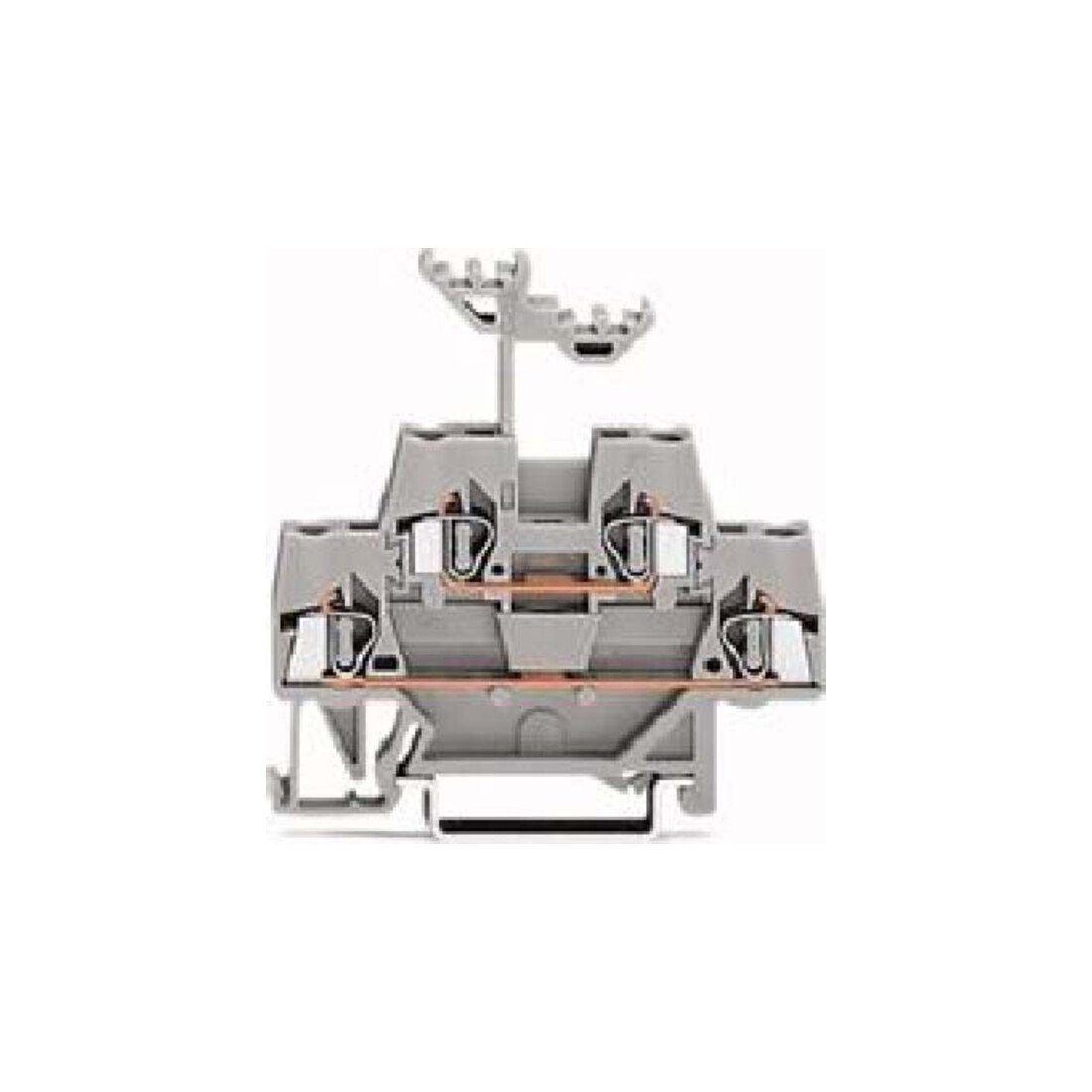 WAGO GmbH& Co. KG Bornier à passage 0,08-2,5 mm² gris 280-519