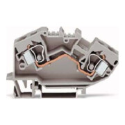 WAGO GmbH& Co. KG Bornier à passage 0,2-10 mm² gris 784-601-1