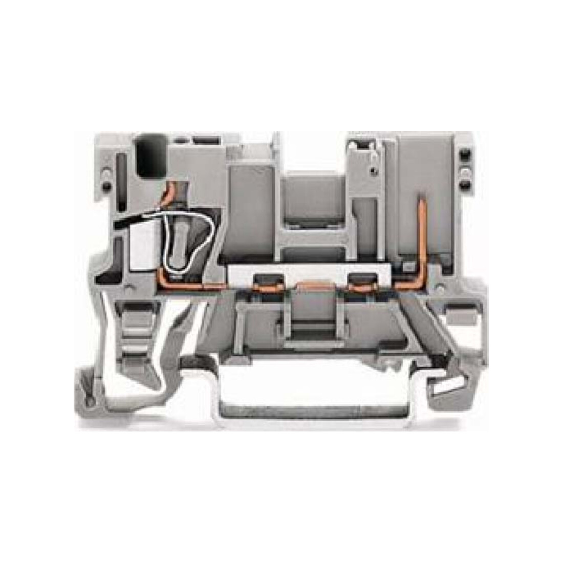 WAGO GmbH& Co. KG Bornier de base 0,08-4 mm² gris 769-176