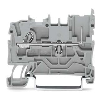WAGO GmbH& Co. KG Bornier de base 1 broche, gris 2022-1201