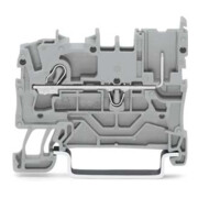 WAGO GmbH& Co. KG Bornier de base 1 broche, gris 2022-1201-1