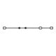 WAGO GmbH& Co. KG Bornier de connexion 3 conducteurs, TS 35 2002-1301