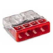 WAGO GmbH& Co. KG Bornier de connexion boîte 4x 0,5-2,5 rouge 2273-204-1