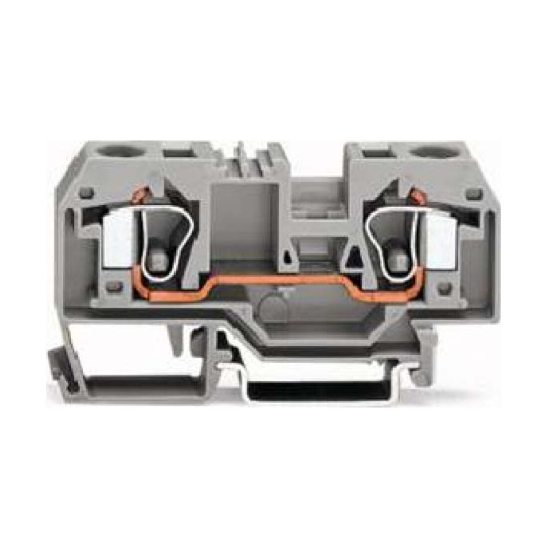 WAGO GmbH& Co. KG Bornier de dérivation 0,2-10 mm² gris 284-901