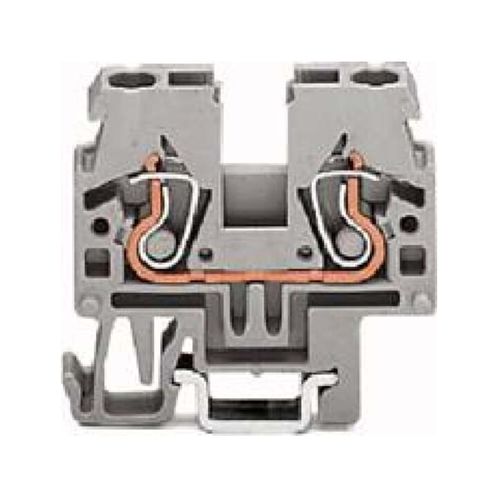 WAGO GmbH& Co. KG Bornier de passage 0,08-2,5/4 mm² gris 870-911