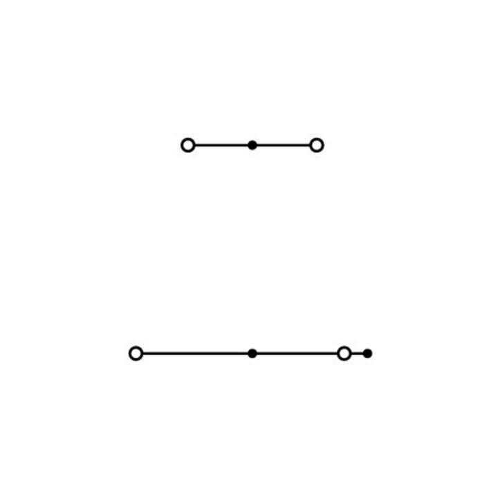 WAGO GmbH& Co. KG Bornier de passage 0,08-2,5 mm² gris 280-520