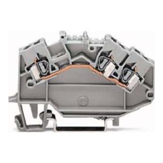 WAGO GmbH& Co. KG Bornier de passage 0,08-2,5 mm² gris 780-631