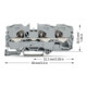 WAGO GmbH& Co. KG Bornier de passage 3 conducteurs, TS 35 2010-1301
