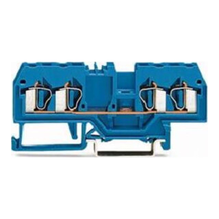 WAGO GmbH& Co. KG Bornier de passage bleu 0,08-2,5 mm² 280-834