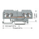 WAGO GmbH& Co. KG Bornier de passage gr 0,08-1,5 mm² 279-831