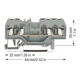 WAGO GmbH& Co. KG Bornier de passage gr 0,08-2,5 mm² 280-681