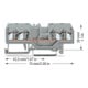 WAGO GmbH& Co. KG Bornier de passage gr 0,08-2,5 mm² 280-833