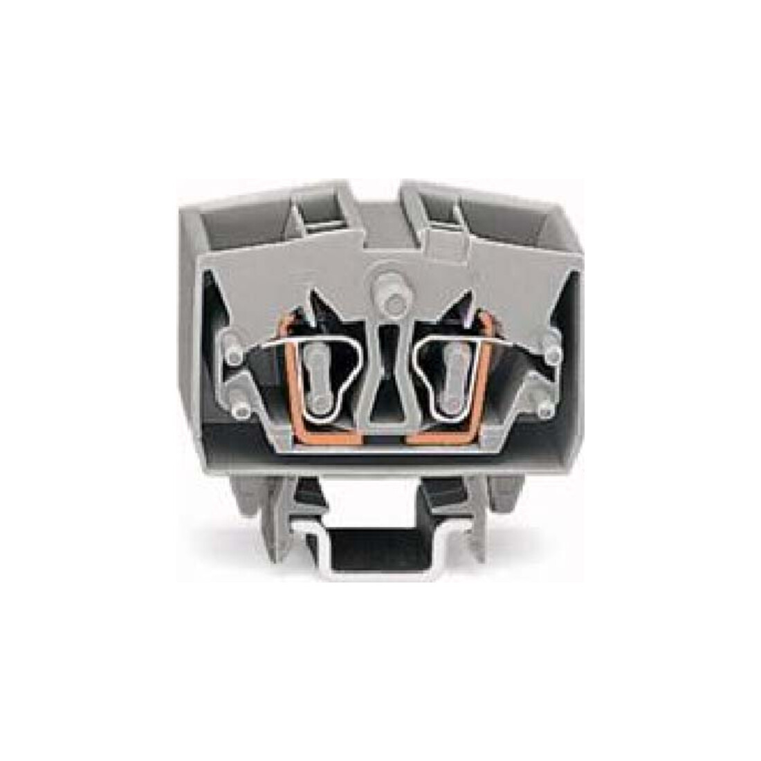 WAGO GmbH& Co. KG Bornier de passage gr 2x0,08-2,5mm² 264-721