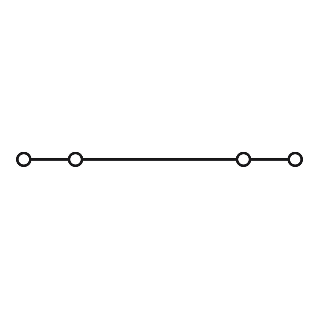 WAGO GmbH& Co. KG Bornier de passage gr 2x0,08-2,5mm² 264-721