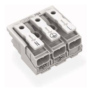 WAGO GmbH& Co. KG Bornier de raccordement réseau 3 pôles 294-5013