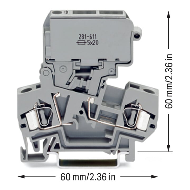 WAGO GmbH& Co. KG Bornier de sécurité gr 0,08-4qmm 281-611